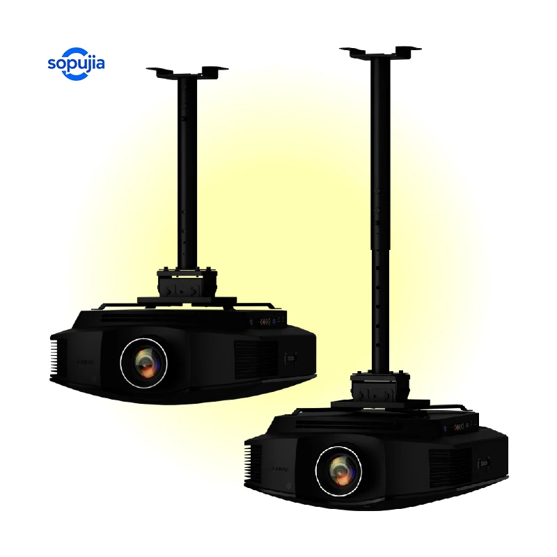 Montaje del proyector de techo de caída universal